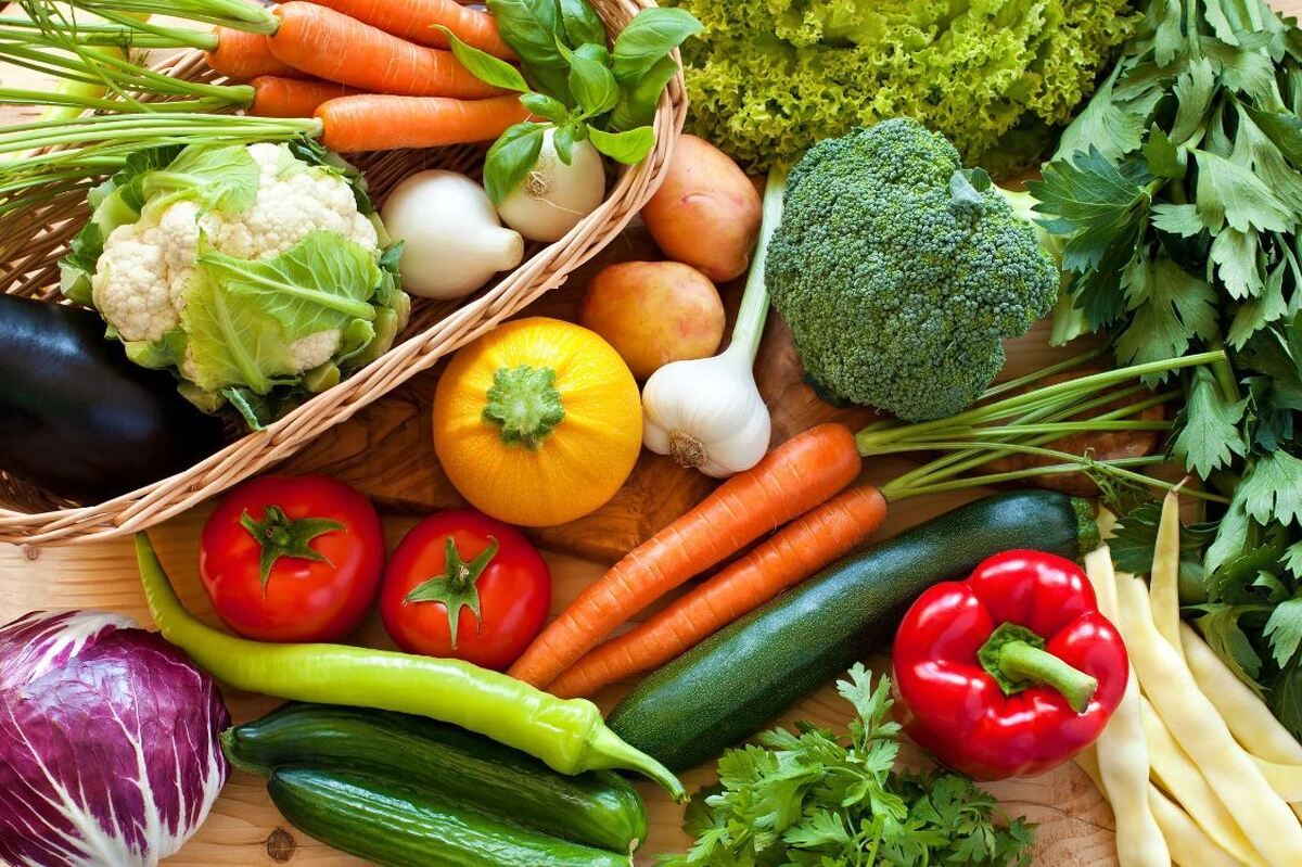 ۱۰ نوع سبزیجات 