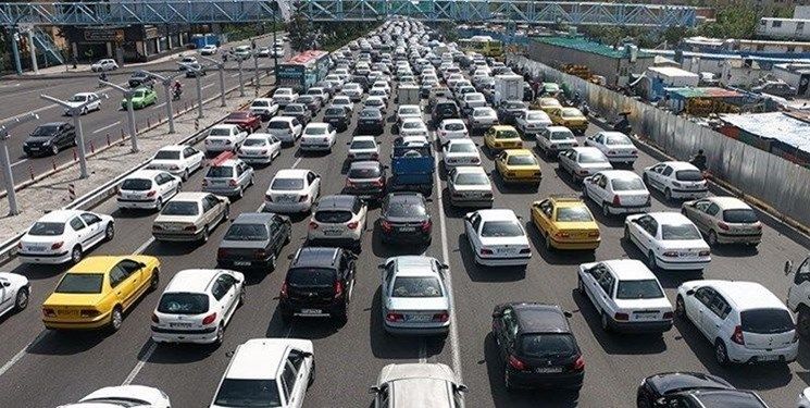 افزایش ترافیک تهران